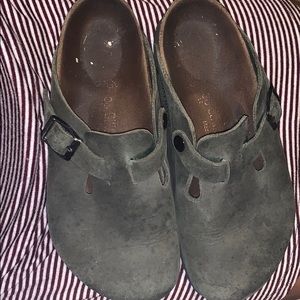 Forest green Birkenstock’s